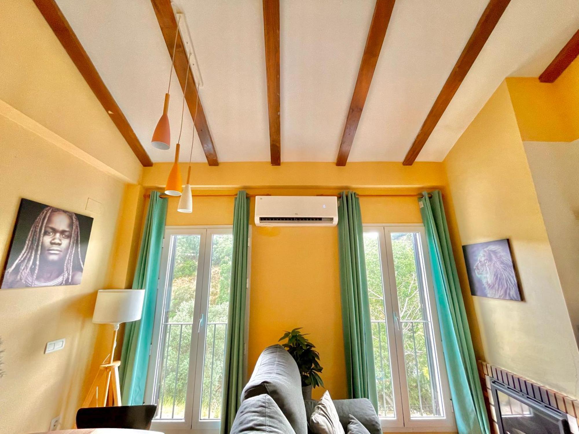 Casa Rural Una Ventana A La Montana 아레세나 외부 사진